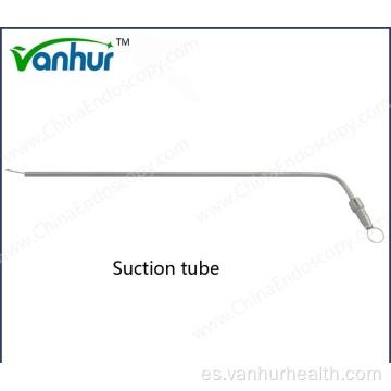 Instrumentos quirúrgicos Largoscopia Tubo de succión de 250 mm
